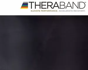 Thera-Band® Übungsband Schwarz 2,5m Theraband Teraband - Bild 1 von 2
