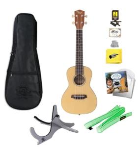 Ohana CKS-22E Electric Concert Ukulele with Bag, Tuner, Strings, Stand, More - Picture 1 of 4