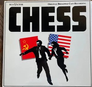 Chess - Original Broadway Cast Recording LP Gatefold mint Condition ABBA Benny - Picture 1 of 5