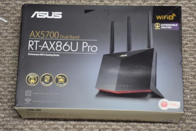 ASUS RT-AX86U Pro (AX5700) Dual Band WiFi 6 Extendable Gaming Router, 2.5G Port - Image 1 of 2