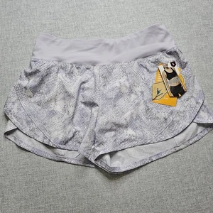 Pantalones cortos de compresión Avia para mujer talla 6 que absorben la humedad lavanda pantalones cortos para correr  - Imagen 1 de 9