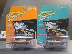 Johnny Lightning Muscle Cars 2 1969 Dodge Coronet R/T Convertible Silver&Copper  - Picture 1 of 19