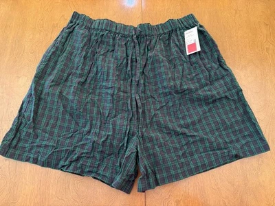 NEW Fashion Bug Blue & Green Plaid Elastic Waist Pull On Shorts Plus Size 26/28W - Image 1 of 4
