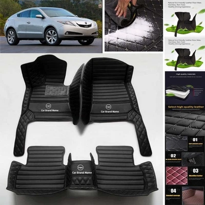 For Acura ZDX Car Floor Mats Custom Waterproof All Weather Cargo Liner Carpet - Image 1 of 4