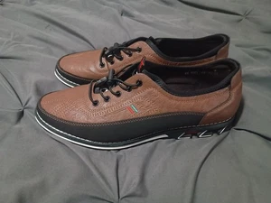 Zapatos de vestir informales de cuero genuino para hombre talla 11 - Imagen 1 de 5
