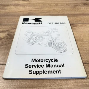 KAWASAKI OEM DEALER SERVICE MANUAL SUPPLEMENT / 1996 GPZ1100 GPZ 1100 ABS - Picture 1 of 4