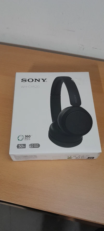 Sony WH-CH520 Casque Circum-Auriculaire sans Fil - Noir - Photo 1/2