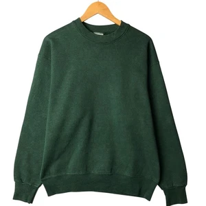 Vintage 90'S PRO SPIRIT plain blank sweatshirt made in the USA men's size L - Picture 1 of 11