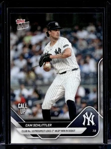 2025 Topps Now #407 Cam Schlittler Base Card (Qty) RC Rookie - Picture 1 of 2