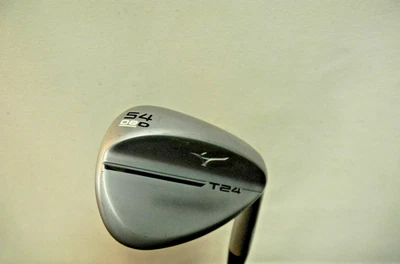 MIZUNO T24 CHROME 54* GAP SAND WEDGE D GRIND 8* BOUNCE DYN GOLD TOUR ISSUE S400 - Image 1 of 4