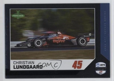 2024 Parkside NTT IndyCar Premier Edition Foil Christian Lundgaard #16 Rookie RC - Image 1 of 2