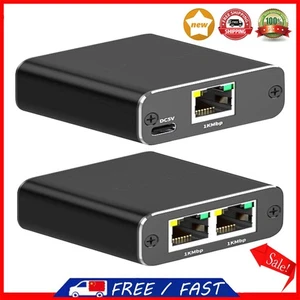 Ethernet Splitter 1 To 2 Network RJ45 Splitter LAN Splitter Ethernet Splitter - Afbeelding 1 van 12