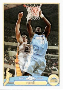 Nene 2003-04 Topps Chrome Refractor #62 Denver Nuggets - Bild 1 von 2