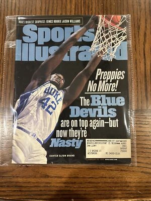 22 de febrero de 1999 Elton Brand Duke Blue Devils Sports Illustrated Foto 1 de 4