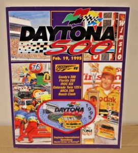 1995 Daytona 500 at Daytona International Speedway NASCAR Program - Feb 19, 1995 - Picture 1 of 2