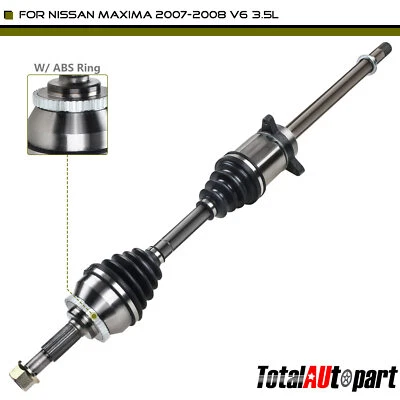 Conjunto de eje CV para Nissan Máxima 2007-2008 V6 3,5 L automático CVT delantero derecho Foto 1 de 4
