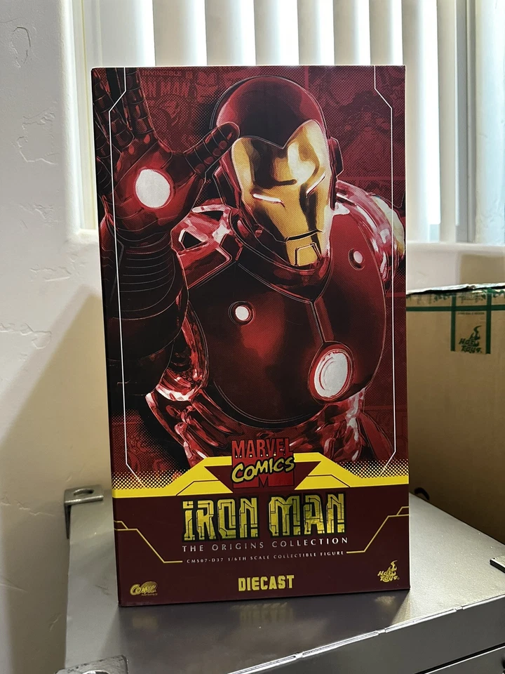 IRON MAN ORIGINS COLLECTION ESCALA 1/6 DIECAST HOT TOY Foto 1 de 2