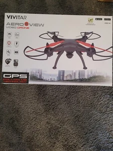 Vivitar AeroView Video Drone GPS Follow Me Technology - NEW - Picture 1 of 2