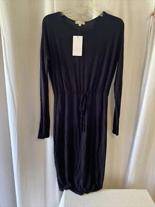 Vestido Steve Hender Largo Negro Talla Grande Manga Larga Nuevo con Etiquetas - Imagen 1 de 6