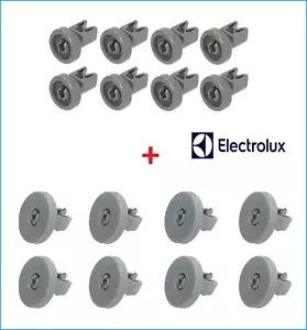 REX ELECTROLUX Kit da 16 Ruote Cestello Superiore e Inferiore per Lavastoviglie - Photo 1/5