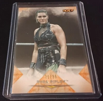 2020 Topps Undisputed WWE #68 Rhea Ripley Rookie Card 79/99 - Image 1 of 2