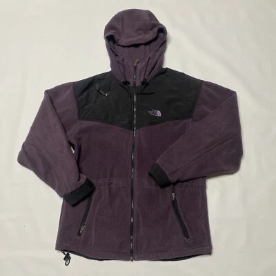 VTG The North Face Denali Winter Jacket Hooded Full Zip Purple Small S USA Made - Image 1 of 4