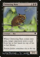 Chittering Rats - Foil Darksteel LP MTG
