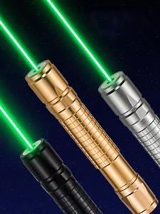 1mw 532nm Adjustable Focus Green Laser Pointers Visible Beam Light Flashlight - Picture 1 of 15