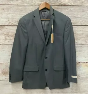 Michael Kors Blazer Mens 40 Long Modern Fit Gray Suit Blazer Jacket New S - Picture 1 of 6