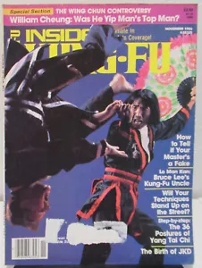 Inside Kung-Fu Magazine November 1986 - Foto 1 di 2