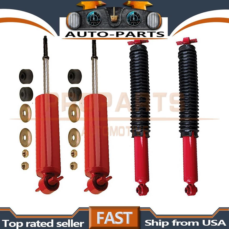 Amortiguadores y puntales KYB 4x amortiguador delantero trasero para Chevrolet C3500 1988-1999 Foto 1 de 4