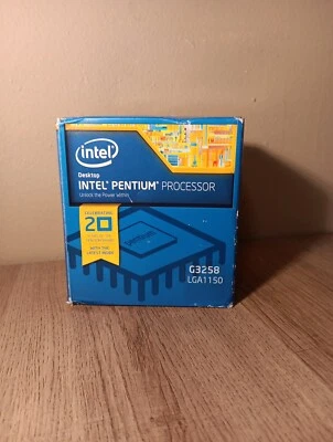 INTEL Desktop Intel Prentium Processor G3258 3.2 GHZ 3MB LGA1150 NEW - Image 1 of 4