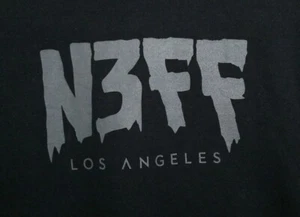 NEFF N3FF Los Angeles Sweatshirt Black M skate surf streetwear snowboard sweater - Picture 1 of 5