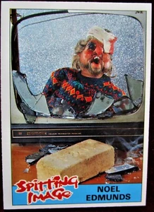 SPITTING IMAGE - Tarjeta #48 - "NOEL EDMUNDS" - TOPPS 1990 - Imagen 1 de 2