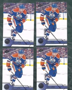 2016-17 Upper Deck hockey 4 card lot Milan Lucic, Edmonton Oilers - Picture 1 of 1