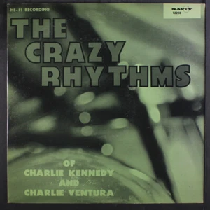 CHARLIE KENNEDY & charlie VENTURA: crazy rhythms SAVOY 12" LP 33 RPM - Picture 1 of 2