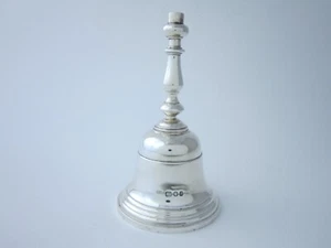 Elizabeth II Sterling Silber Tischglocke - 1965 von William Comyns & Sons Ltd. - Bild 1 von 7