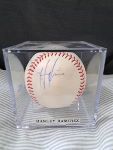 Hanley Ramirez Signed Autograph ball Marlins Red Sox - Picture 1 of 5