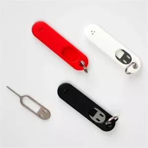 Card Needle Phone Key Tool Pin Holder Eject Pin with Case Sim Card Tray Ejector - Picture 1 of 12