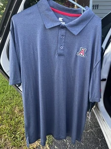 Camicia da uomo Colosseum taglia 2XL NCAA Arizona Wildcats NUOVA CON ETICHETTA - Foto 1 di 7
