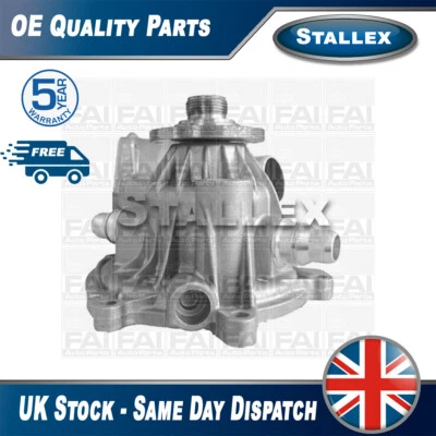 Fits BMW 6 Series 2003-2005 7 Series 2001-2009 X5 2003-2006 Water Pump Stallex - image 1 of 2