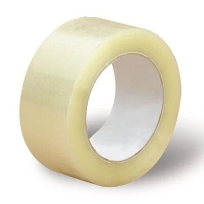 12 Rolls-2"x110 Yards(330' ft) Box Clear Carton Sealing Packing Packaging Tape - Image 1 of 2