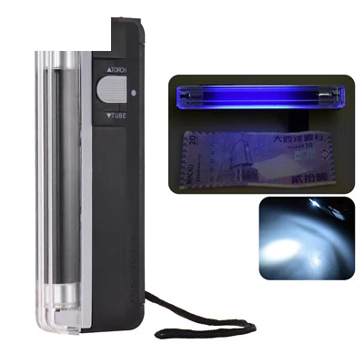 2-in-1 Portable  Money  Counterfeit Cash Currency Banknote Bill H0C8 - Image 1 of 4