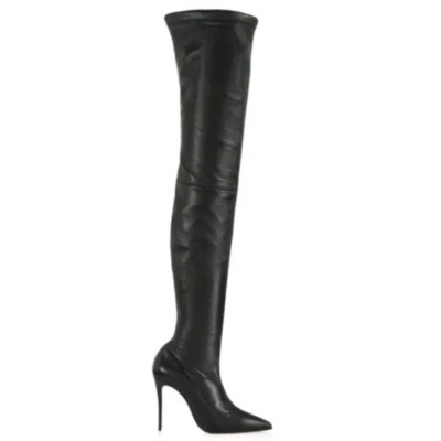 Christian Louboutin Kate Botta 100 Bota Elástica Sobre la Rodilla Talla 37.5 Foto 1 de 4