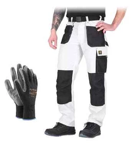 Hose Malerhose weiß Bundhose PRROFI Quaität Arbeitskleidung Schutzkleidung - Bild 1 von 6