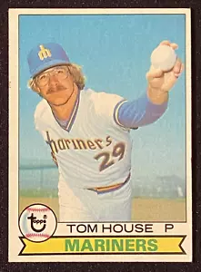 Tarjeta de béisbol Tom House 1979 MLB Seattle Mariners Pitcher Topps #31 - Imagen 1 de 2