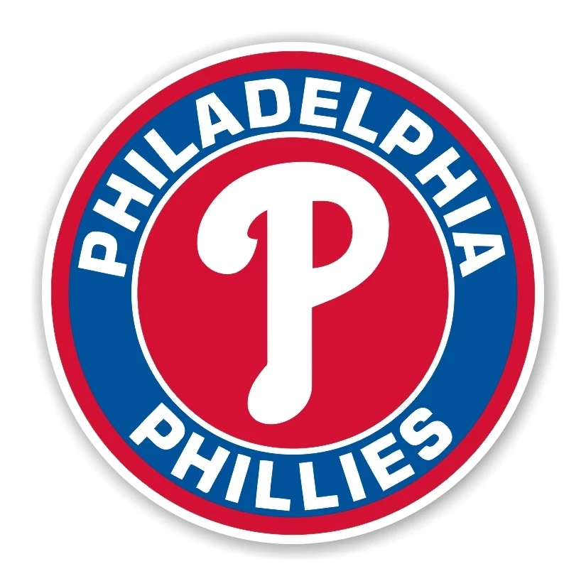 Philadelphia Phillies  Round  Decal / Sticker Die cut - Image 1 of 1