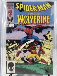 Spider-Man Vs. Wolverine #1 CGC 9.8 NUEVA ETIQUETA PERSONALIZADA 1ª llave Carlomagno MCU 🔑 - Imagen 1 de 5