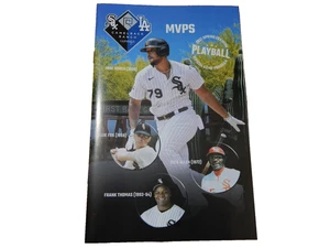 CHICAGO WHITE SOX MLB 2021 PLAY BALL OFFICIAL SPRING TRAINING GAME PROGRAM NEW   - Picture 1 of 7