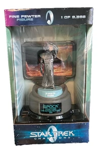 STAR TREK 1998 Champions Pewter "SPOCK Star Trek the Motion Picture 1979" NIB - Picture 1 of 7